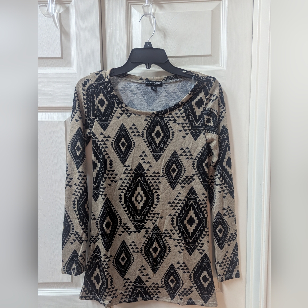 about a girl women's top size M